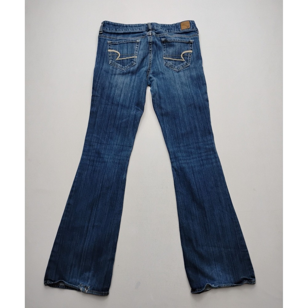 American Eagle Outfitters Artist Flare Jeans Women's Size 10 Long Y2k - Picture 2 of 12